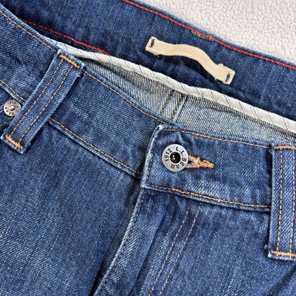 LL Bean‎ Jeans Men 32 (fits 33x29) Blue Classic Fit Slightly Tapered 100% Cotton - Picture 4 of 16
